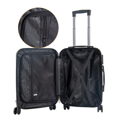 Durable Silent Wheels 5 Piece Luggage Set Hard Shell 12/14/20/24/28"
