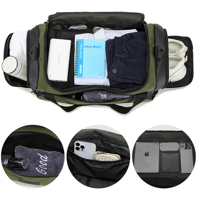 Water Resistant Women'S Workout Duffel Bags 40-50l Duffel Bag Multifunctional