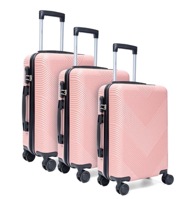 Wear Resisting Hard Travel Luggage With Normal Password Lock Spinner Wheels