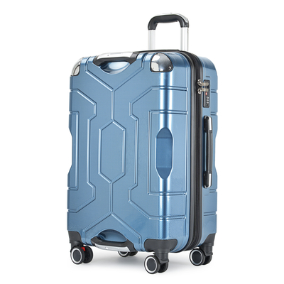 Sturdy  ABS PC Lightweight Hard Travel Luggage Trolley Mechanical Style