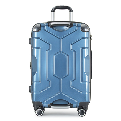 Sturdy  ABS PC Lightweight Hard Travel Luggage Trolley Mechanical Style