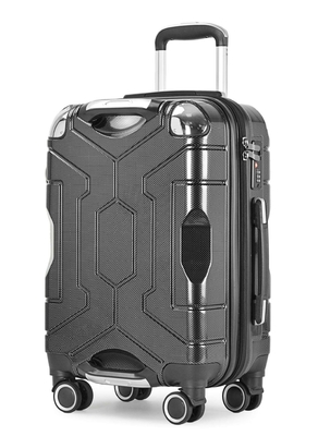 Sturdy  ABS PC Lightweight Hard Travel Luggage Trolley Mechanical Style