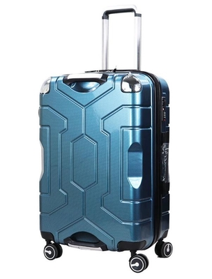 Sturdy  ABS PC Lightweight Hard Travel Luggage Trolley Mechanical Style