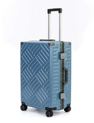 Aluminum Frame Hard Travel Luggage Suitcase Customizable Odor Free