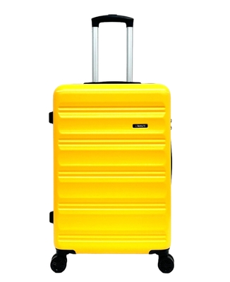 Multidirectional Hard Travel Luggage ABS Trolley Case Set 3 Piece  Wear Resistance