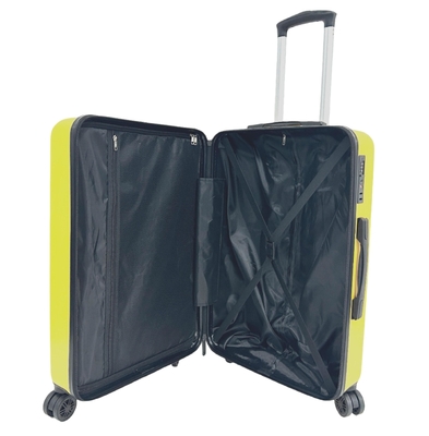 Multidirectional Hard Travel Luggage ABS Trolley Case Set 3 Piece  Wear Resistance