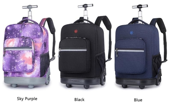 Unisex Junior High School Childrens Rolling Backpack Multifunctional For Students