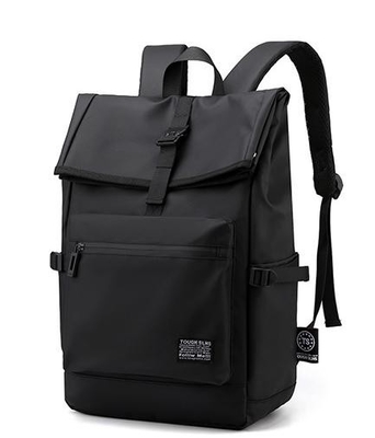 Height 44cm Black Business Travel Backpack For Work And College Bsci Certified