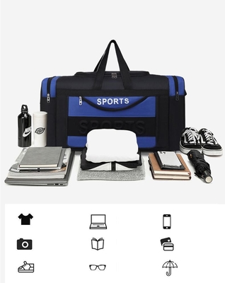 Double Logos Light Weight Sports Weekend Bag Womens Gym Duffel Bag