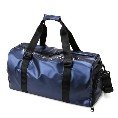 Brightly Colored Sports Duffel Bag Nylon Gym Bag With Adjustable Carry Straps