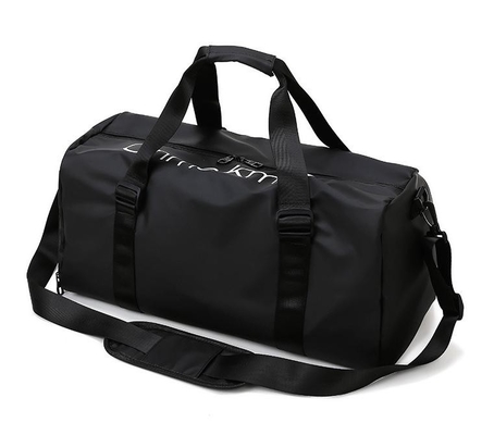 Brightly Colored Sports Duffel Bag Nylon Gym Bag With Adjustable Carry Straps