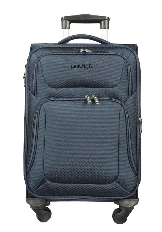 3pcs Soft Travel Luggage Set Softshell Suitcase With Spinner Wheels Normal Lock