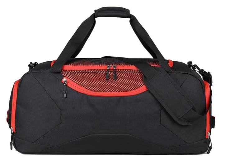 Customization Gym Sports Duffel Bag With Shoe Compartment & Wet Pocket