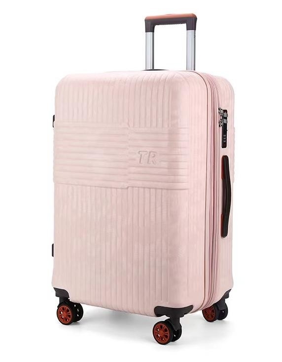 Novelty Dark Floral Pattern Hard Cover Luggage Hard Case Suitcase Contrast Color