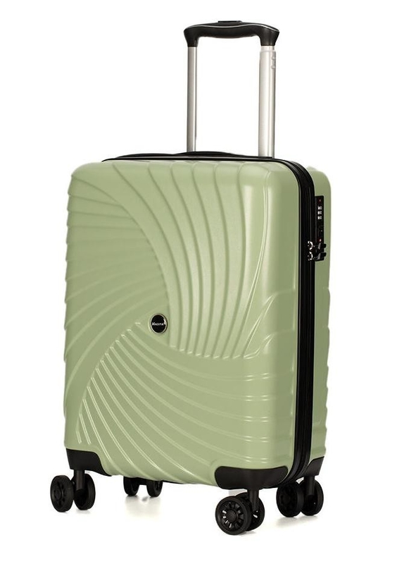 Customerized Hard Travel Luggage Dull Satin Plain Texture ABS Anti Scratching
