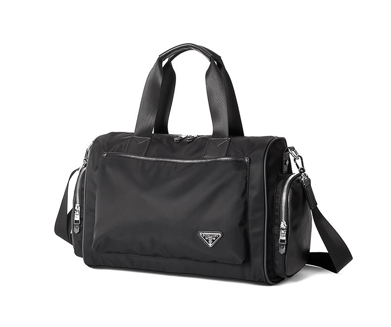 Waterproofing Nylon Sports Bag Lightweight Gym Bag With Trolley Sleeve